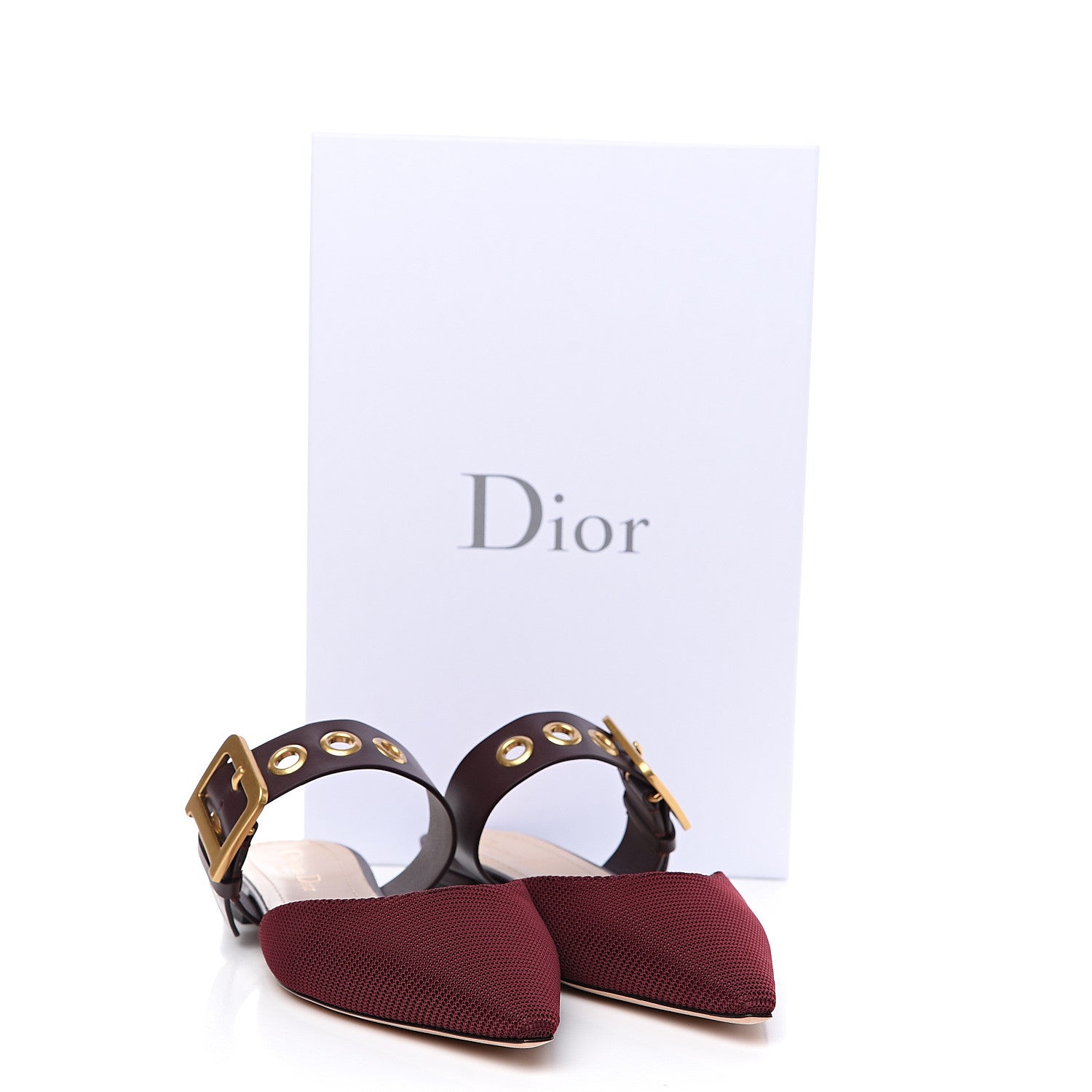 Christian Dior Technical Fabric D-Dior Mule 39.5 Rouge 9 of 9