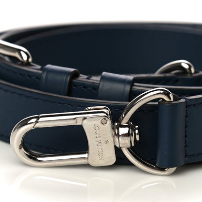 Louis Vuitton Calfskin Adjustable Shoulder Strap Navy 4 of 6