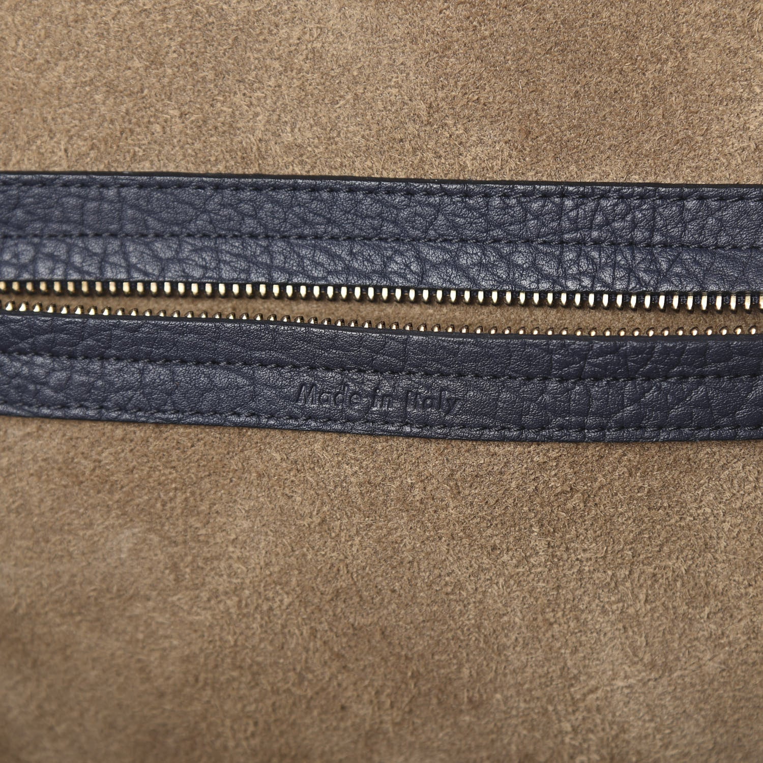 Celine Bullhide Calfskin Medium Phantom Luggage Navy Blue 7 of 8