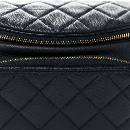 Chanel Caviar Quilted Business Affinity Waist Belt Bag Navy 8 of 10