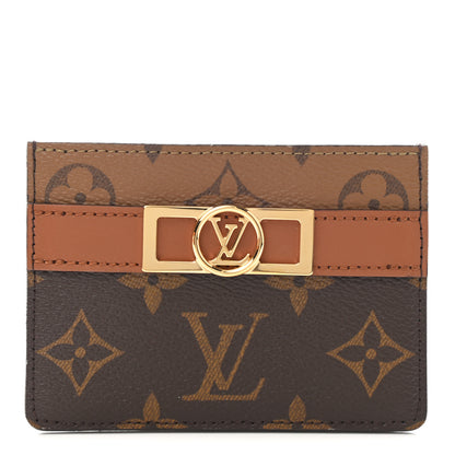 Louis Vuitton Reverse Monogram Dauphine Card Holder 1 of 7
