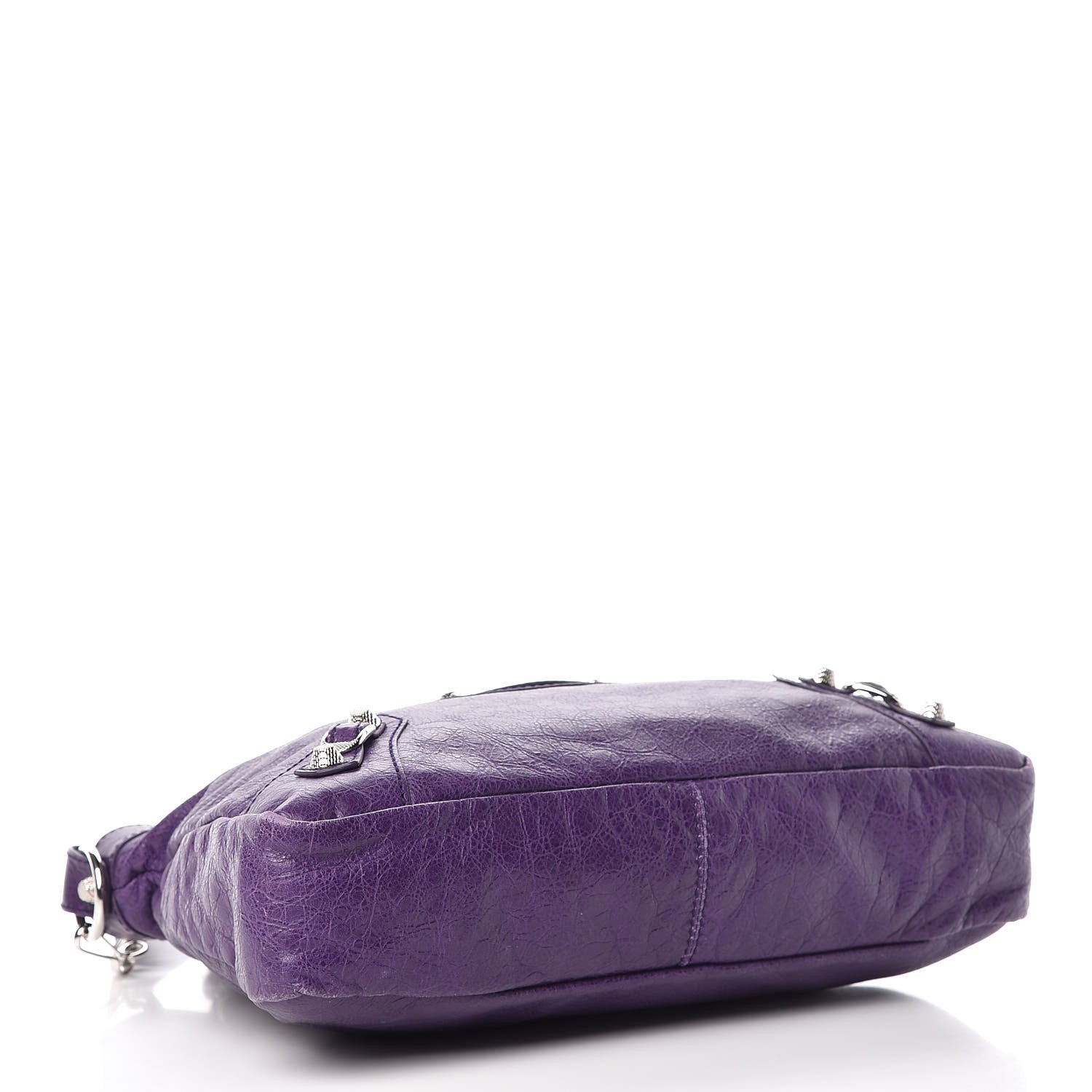 Balenciaga Agneau Giant 12 Silver Hardware Town Dark Violet 4 of 15