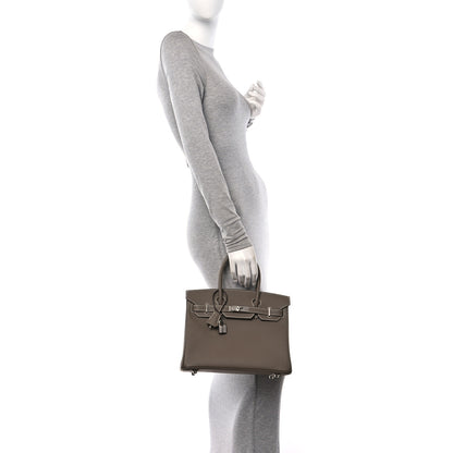 Hermes Epsom BIRKIN 30 Etoupe 2 of 11