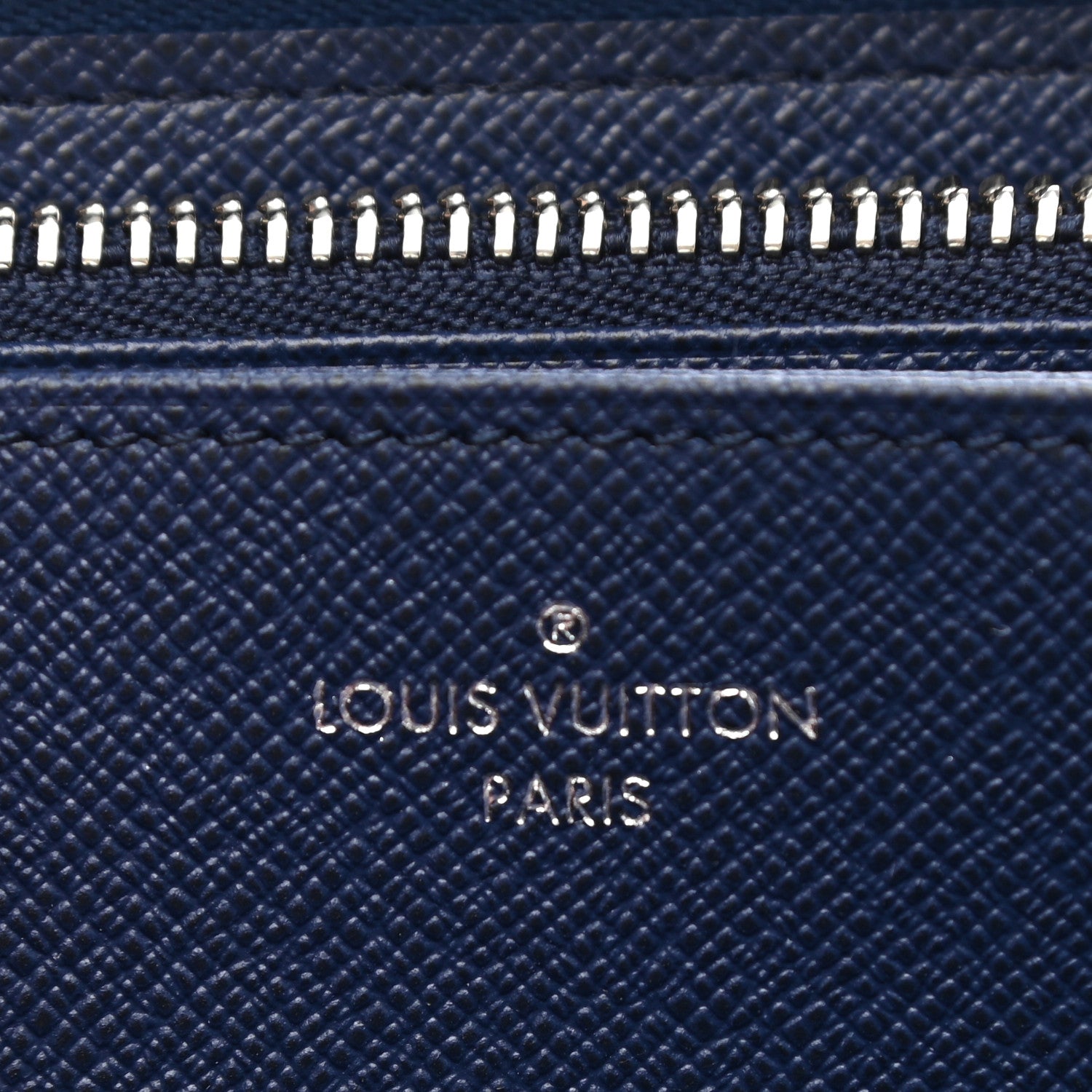 Louis Vuitton Monogram Escale Zippy Wallet Blue 6 of 7
