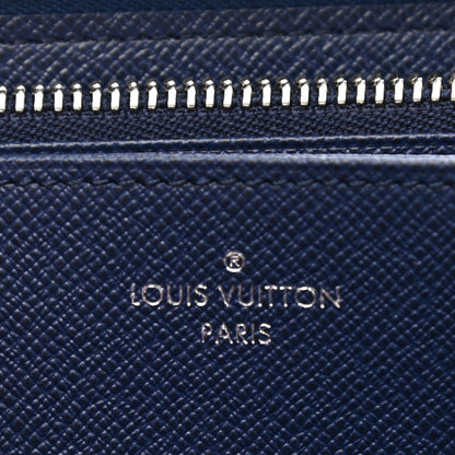 Louis Vuitton Monogram Escale Zippy Wallet Blue 6 of 7
