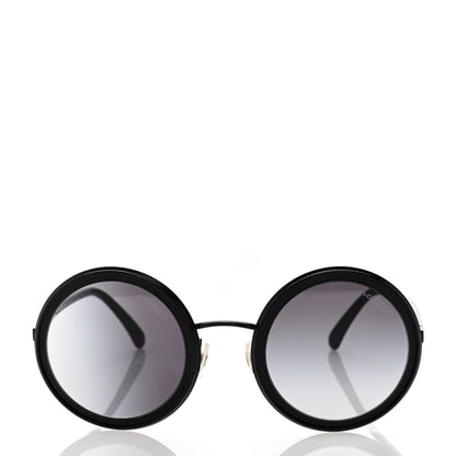 Chanel Round Sunglasses 4226 Black 2 of 8
