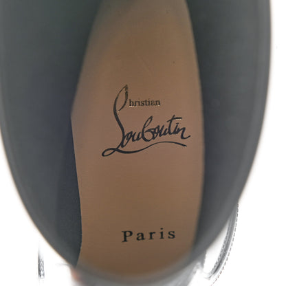 Christian Louboutin Recycled PVC Calfskin Loubirain 70 Boots 35 Black 7 of 8
