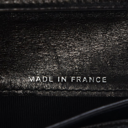 Chanel Glazed Calfskin Quilted Reissue Long Flap Wallet Black 7 of 8