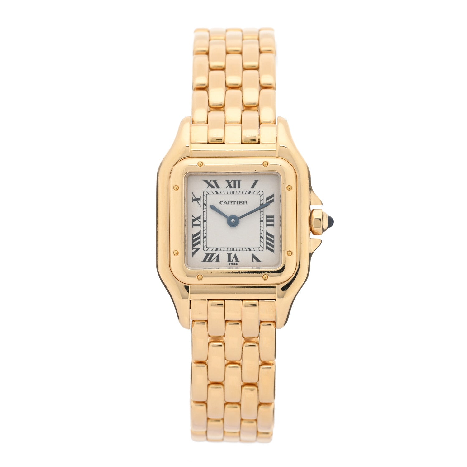 Cartier 18K Yellow Gold 22mm Panthere Quartz Watch 1 of 5