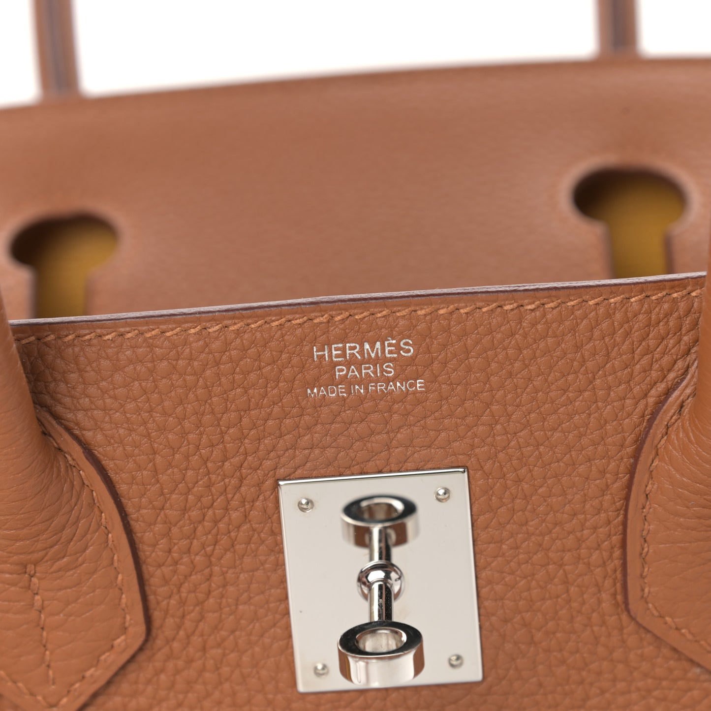 Togo Swift Officier Birkin 30 Gold Ambre
