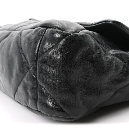 Chanel Lambskin Quilted Large Chanel 19 Flap Black Black 10 of 10