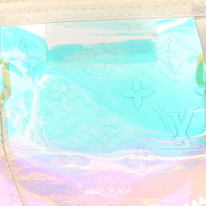 Louis Vuitton PVC Monogram Keepall Bandouliere 50 Iridescent Prism 5 of 13