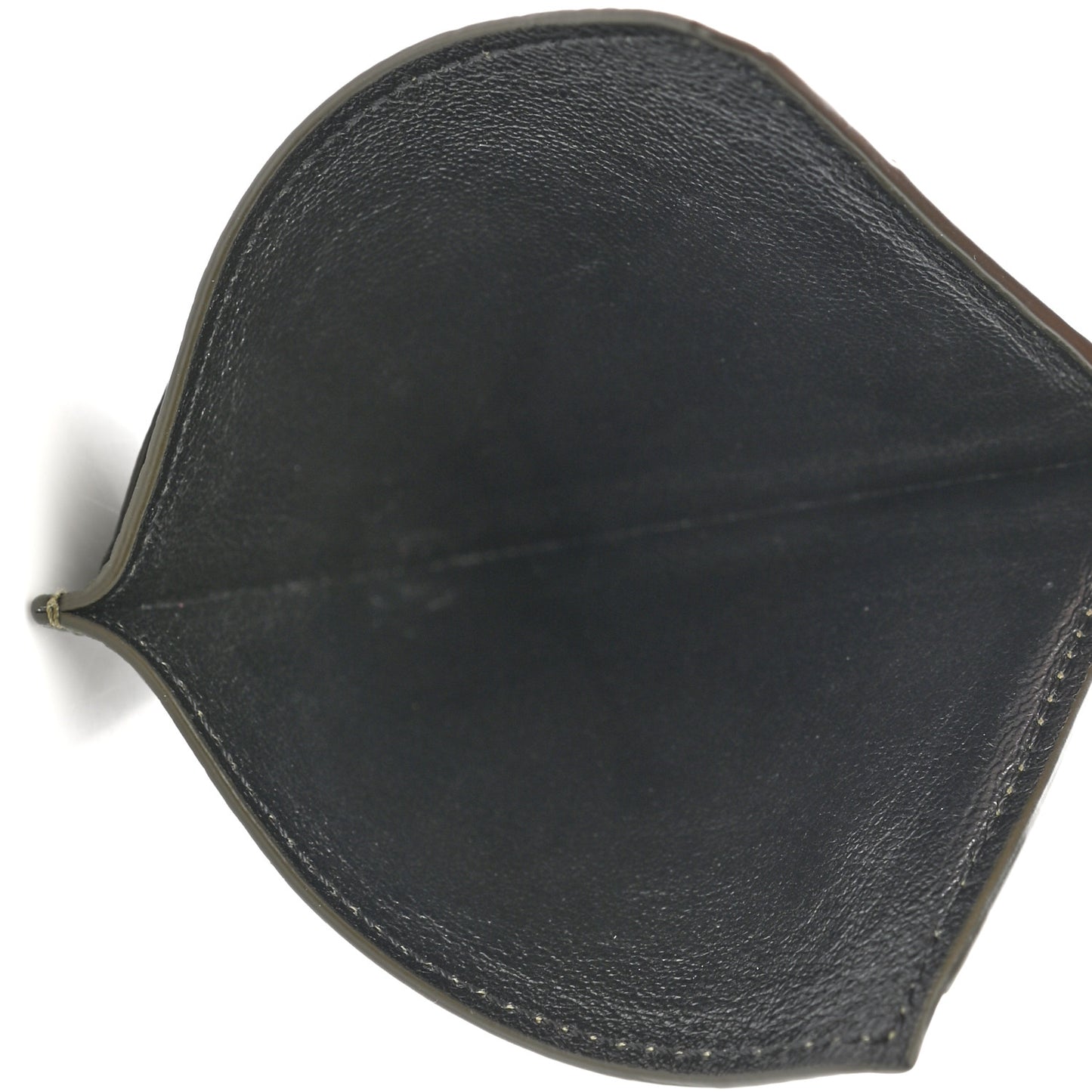 Calfskin Card Holder Green