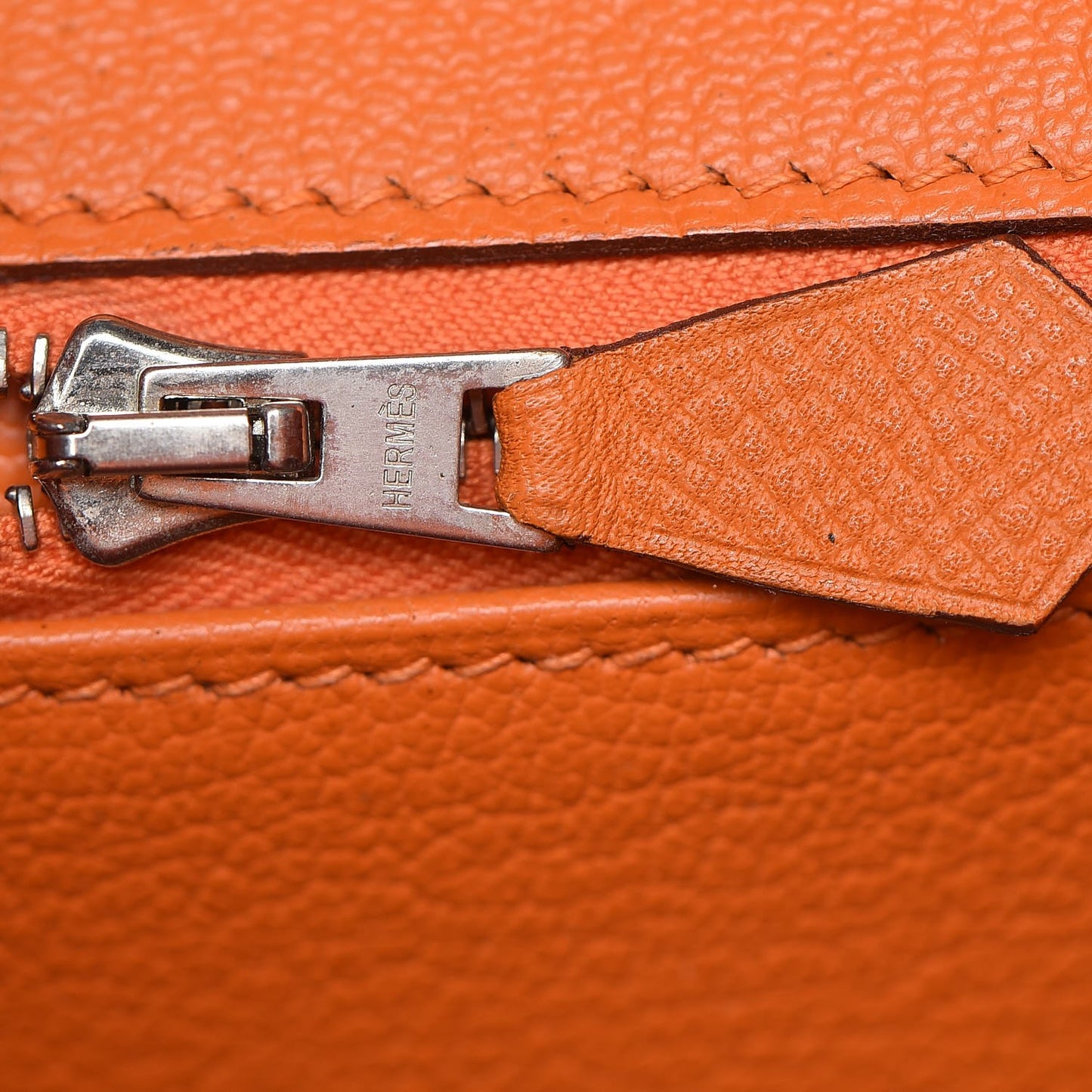 Epsom Birkin 35 Orange