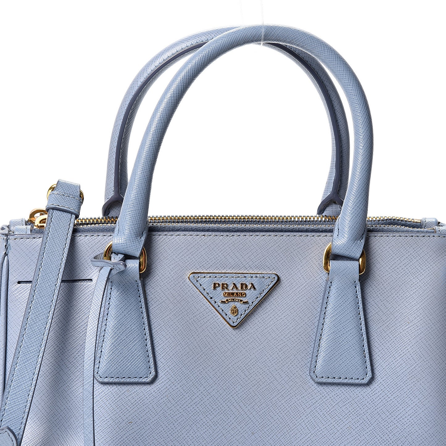 Saffiano Small Galleria Double Zip Tote Astrale