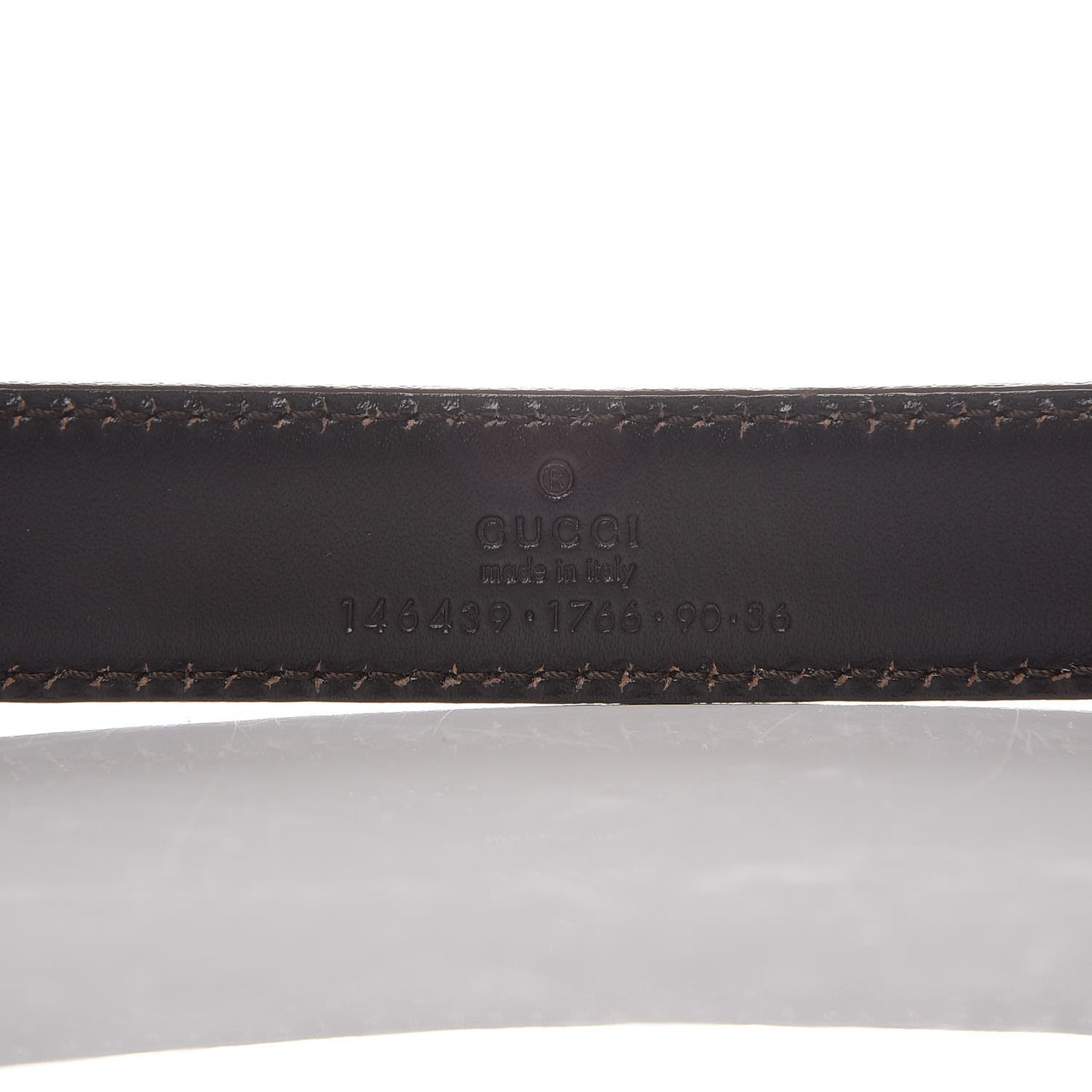 Guccissima Belt 90 36 Bronze