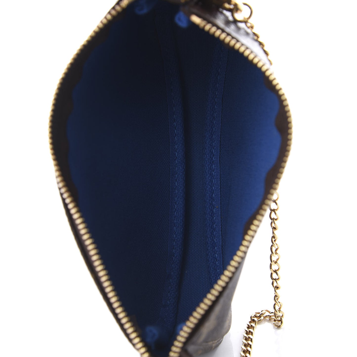 Monogram 2019 Christmas Animation Mini Venice Pochette Accessories Blue