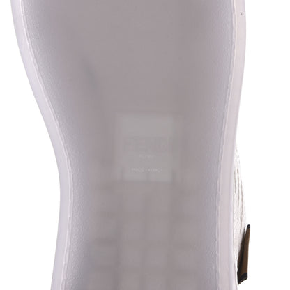 Fendi Corda FF Promenade Low Top Sneakers 39 White 9 of 11