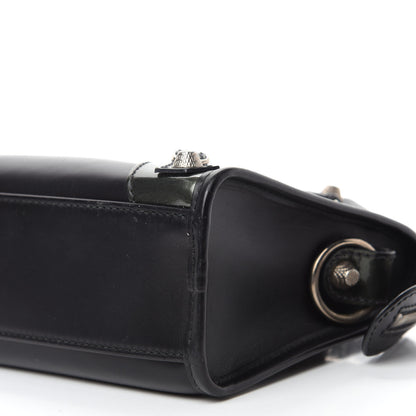 Balenciaga Smooth Calfskin Metallic Patent Giant 12 Silver Hardware Mini City Black Gris 7 of 10