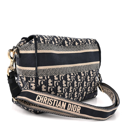 Christian Dior Oblique Medium Diorcamp Messenger Blue 2 of 9
