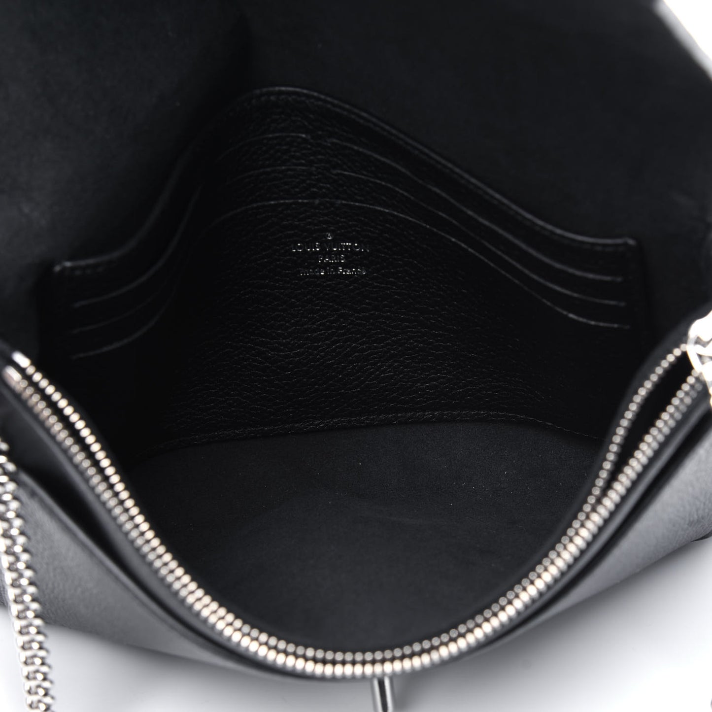 Soft Calfskin My Lockme Pochette Black