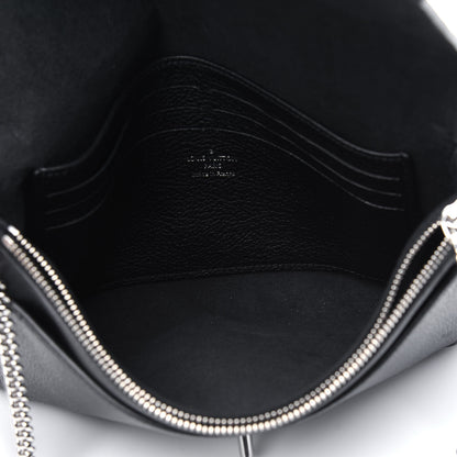 Louis Vuitton Soft Calfskin My Lockme Pochette Black 6 of 10