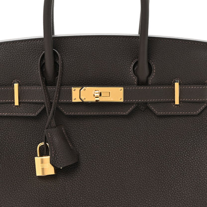 Hermes Togo Birkin 30 Bai Brun 7 of 10