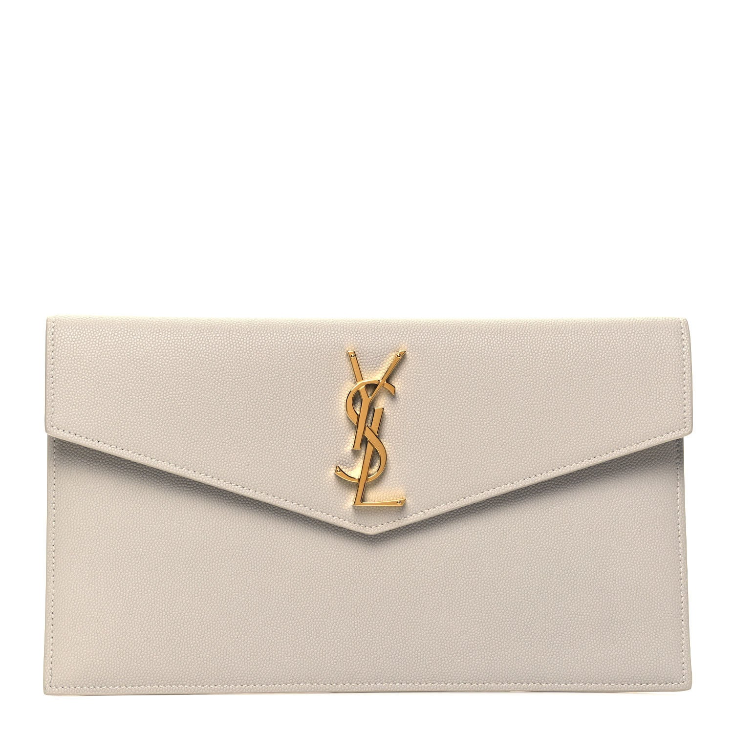 Saint Laurent Grain De Poudre Uptown Pouch Crema Soft 1 of 7