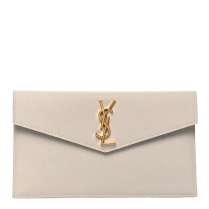 Saint Laurent Grain De Poudre Uptown Pouch Crema Soft 1 of 7