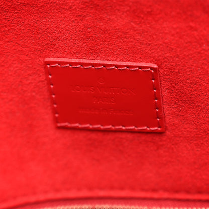 Louis Vuitton Damier Ebene Caissa Hobo Cherry 6 of 10