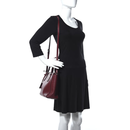 Prada Vitello Phenix Tote Cerise 2 of 8