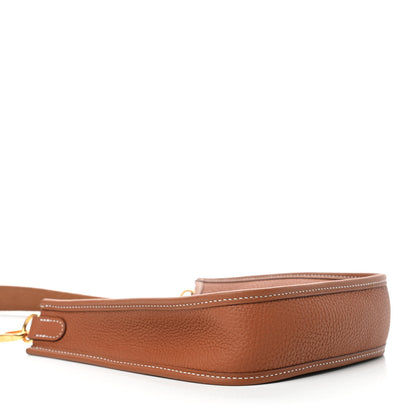 Hermes Taurillon Clemence Evelyne TPM Gold 3 of 4