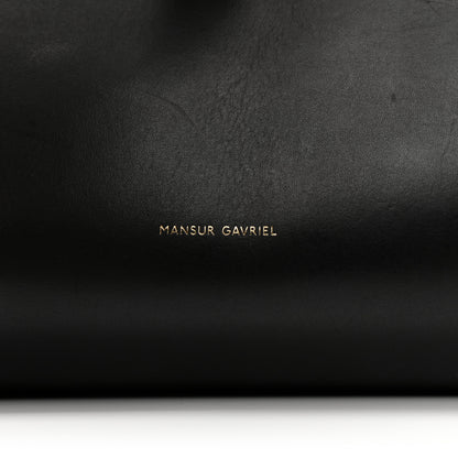 Mansur Gavriel Calfskin Lady Bag Black Flamma 6 of 13