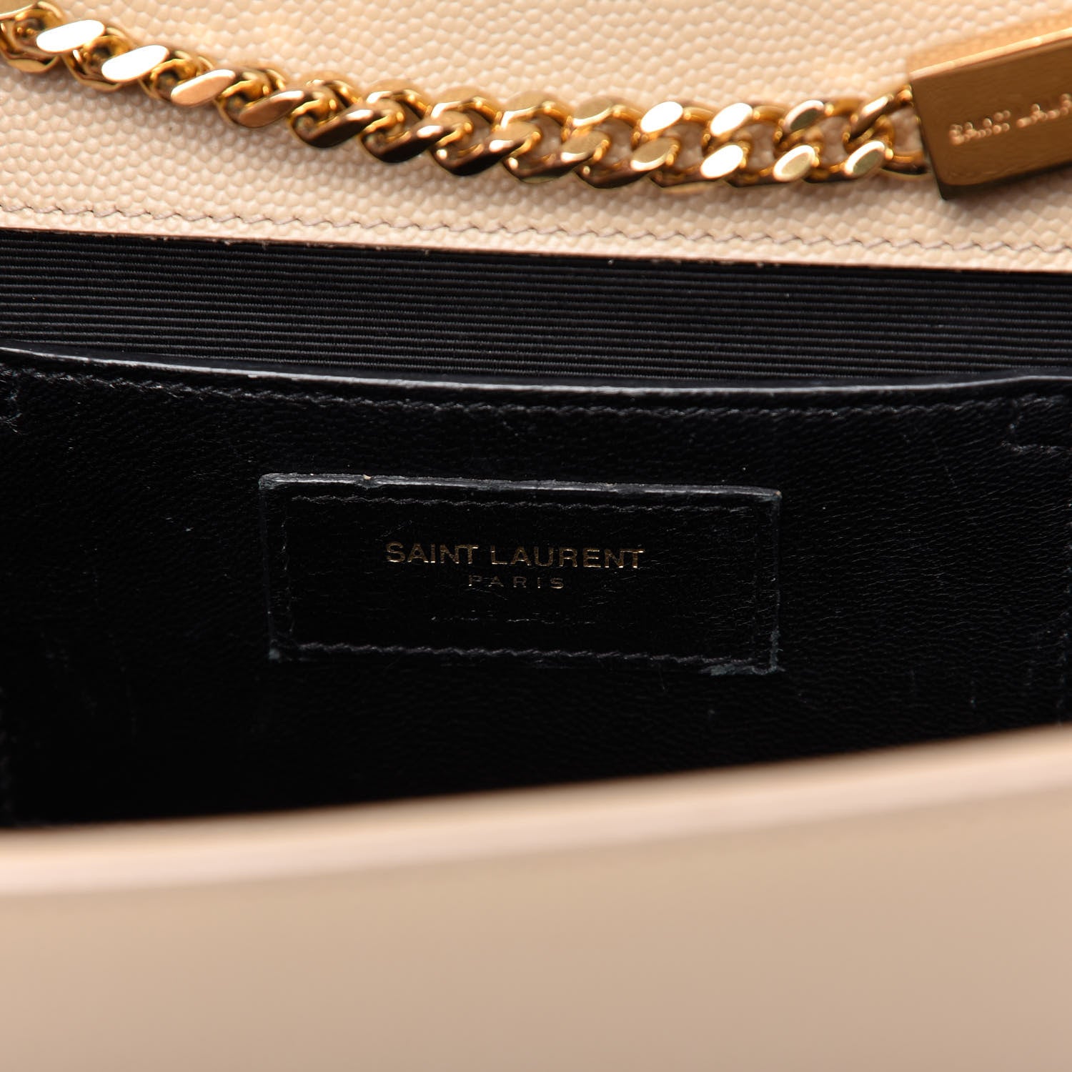 Saint Laurent Grain De Poudre Medium Classic Monogram Kate Satchel Marble Pink 8 of 11