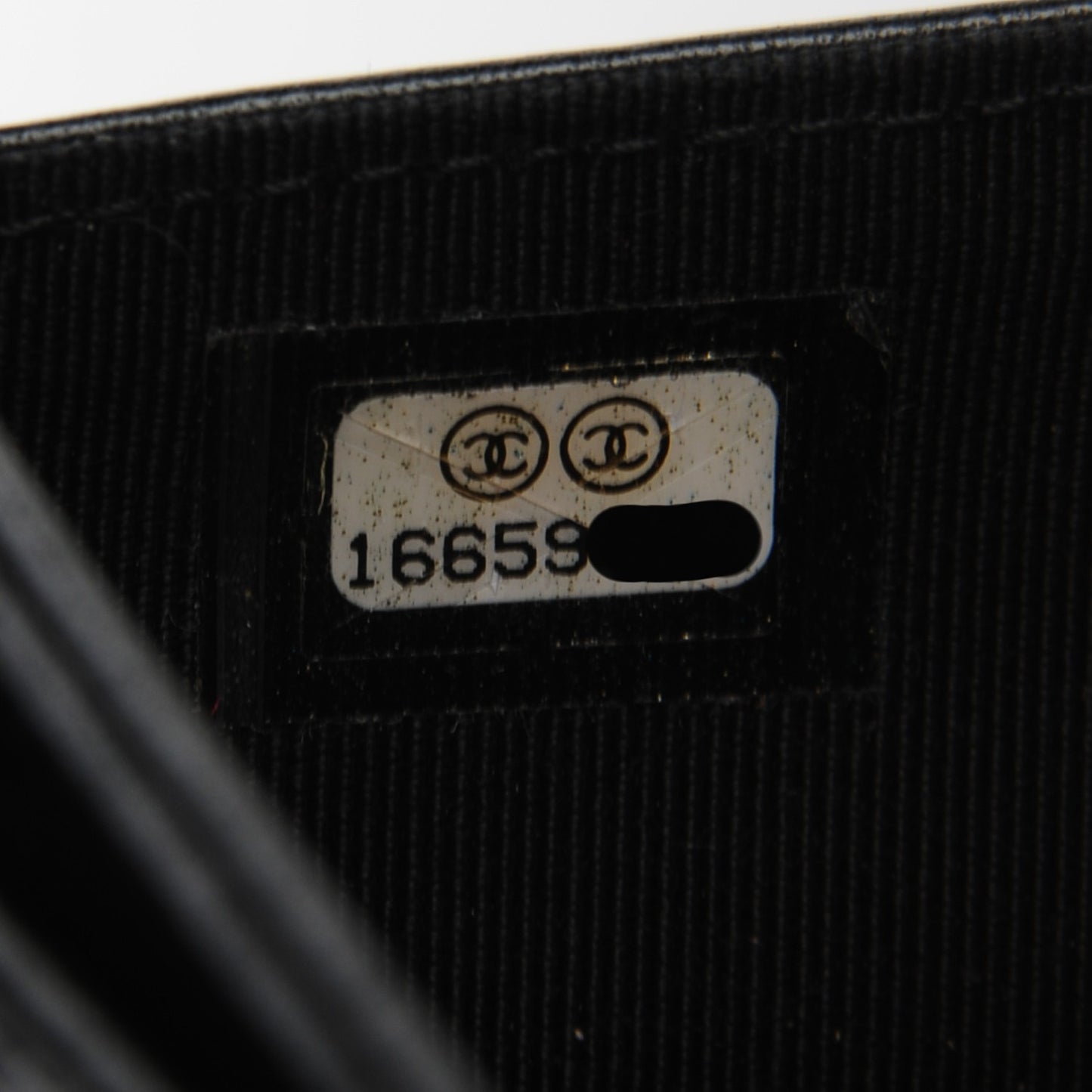 Patent Quilted CC French Wallet Black