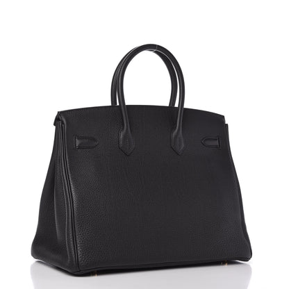 Hermes Togo Birkin 35 Black 3 of 10