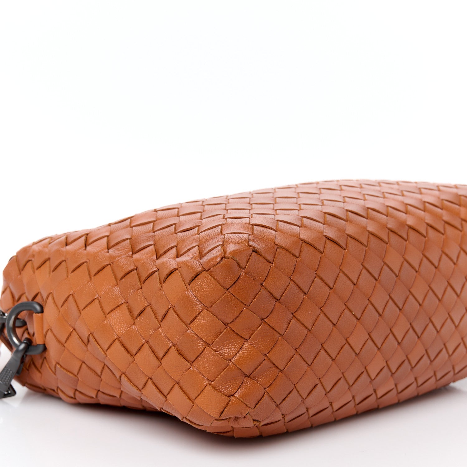 Bottega Veneta Nappa Intrecciato Crossbody Bag Dark Calvados 9 of 10