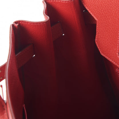 Hermes Ardennes Birkin 35 Rouge Vif 19 of 29
