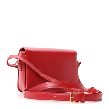 Celine Shiny Calfskin Teen Triomphe Red 3 of 10