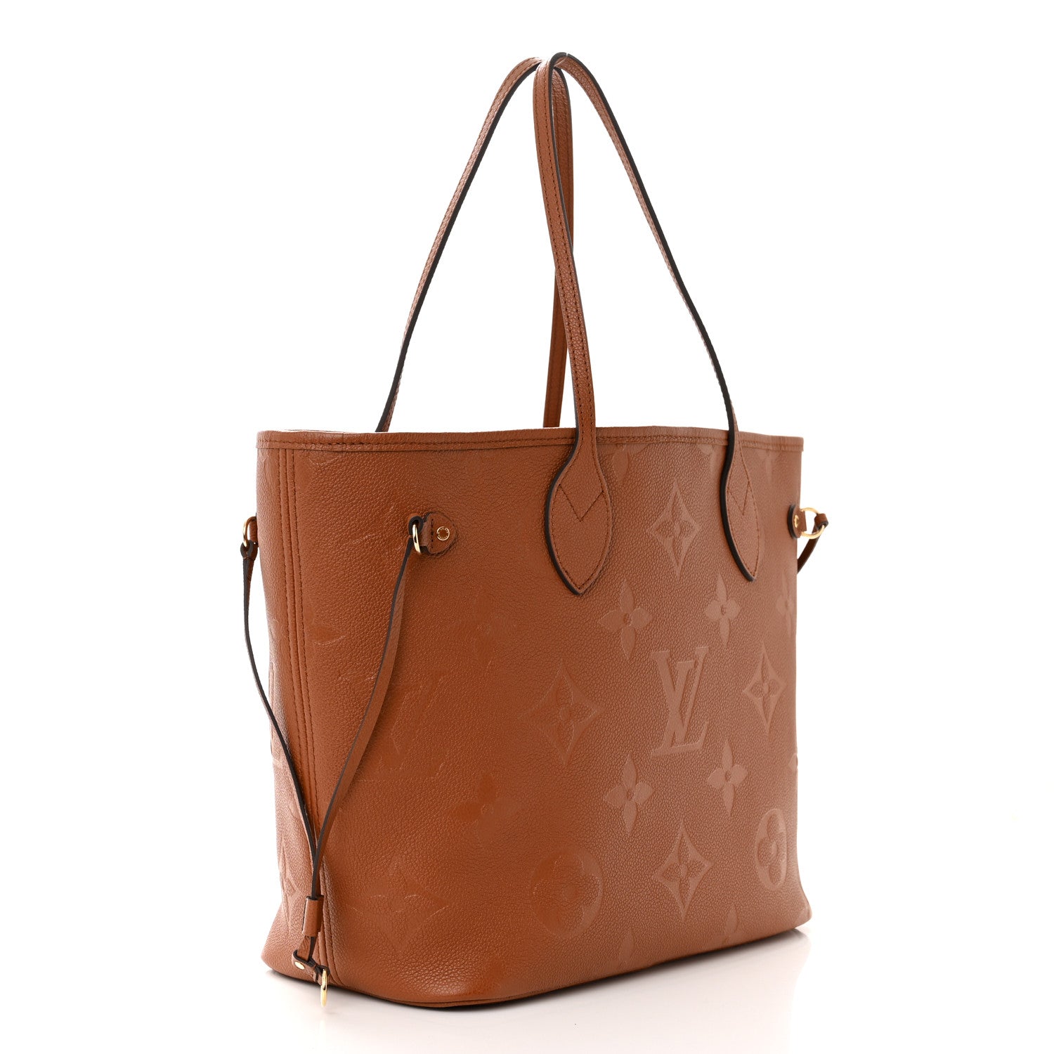 Louis Vuitton Empreinte Monogram Giant Neverfull MM Cognac 4 of 10