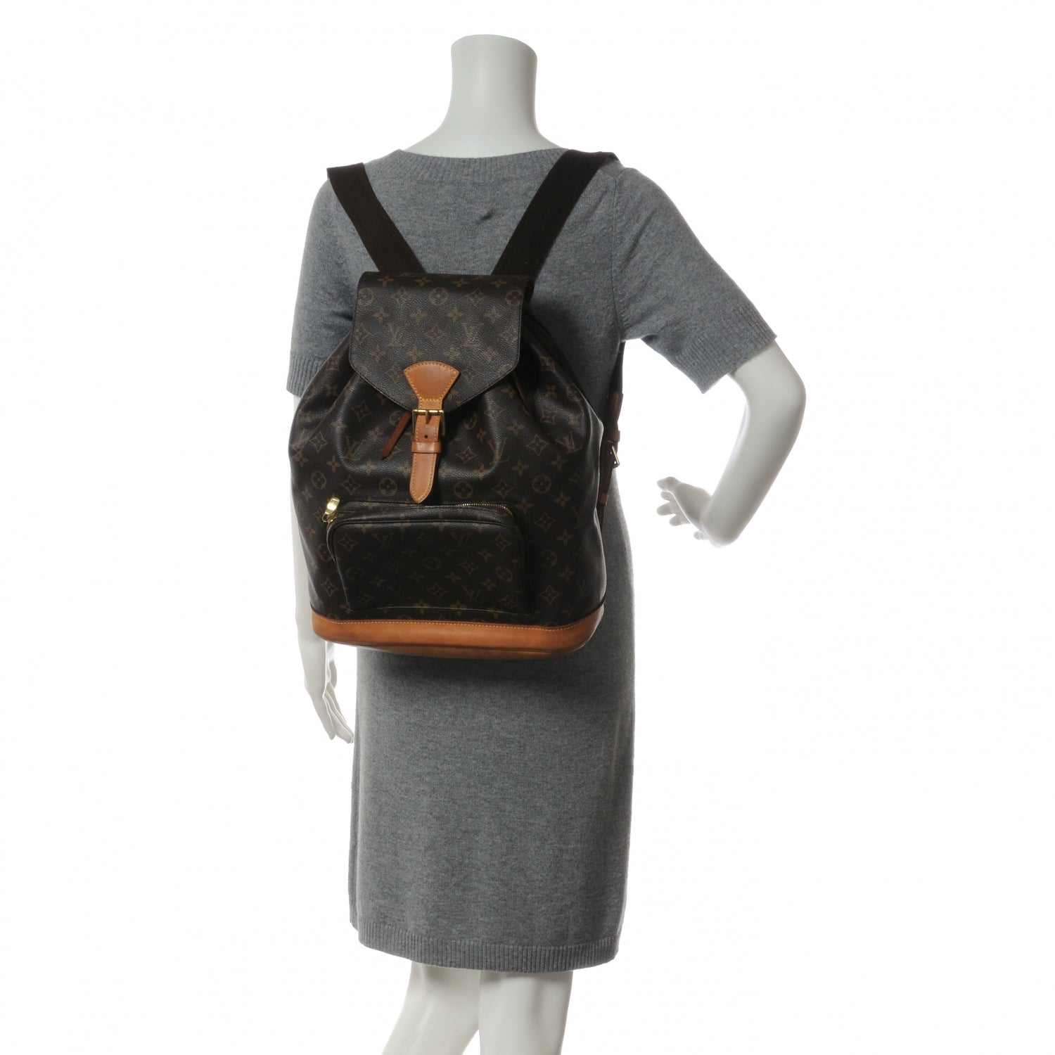 Louis Vuitton Monogram Montsouris GM Backpack 2 of 7