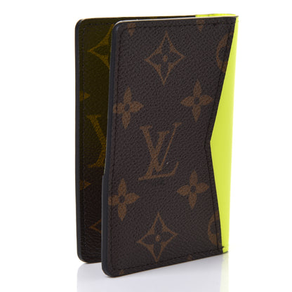 Louis Vuitton Monogram Pocket Organizer NM Yellow 3 of 8