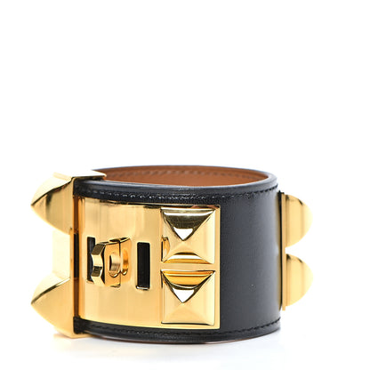 Hermes Box Collier de Chien CDC Bracelet T2 Black 3 of 7
