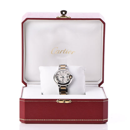 Cartier Stainless Steel 18K Yellow Gold 33mm Ballon Bleu De Automatic Watch 11 of 11