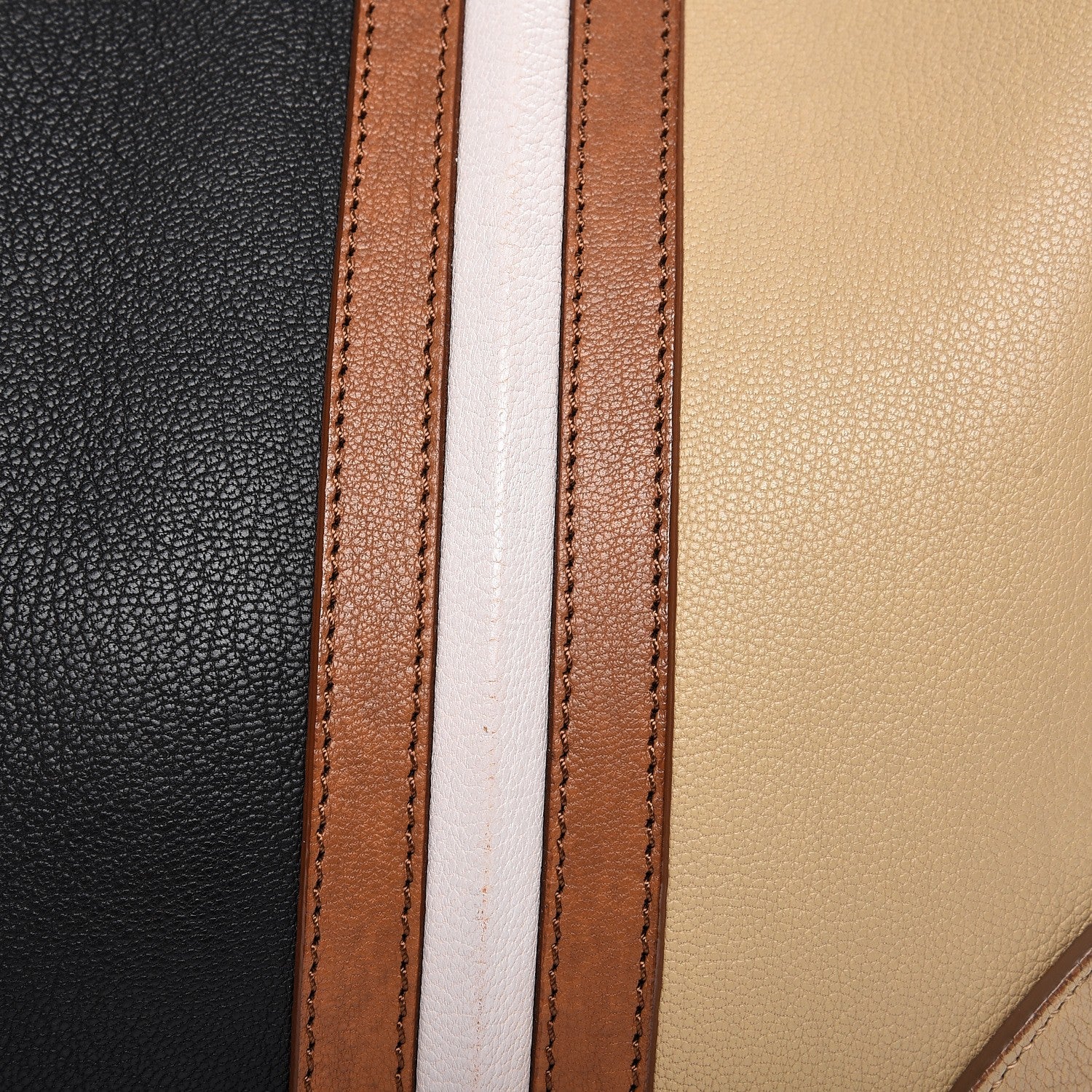 Givenchy Goatskin Colorblock Medium Lucrezia Beige Black 9 of 16