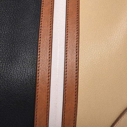 Givenchy Goatskin Colorblock Medium Lucrezia Beige Black 9 of 16