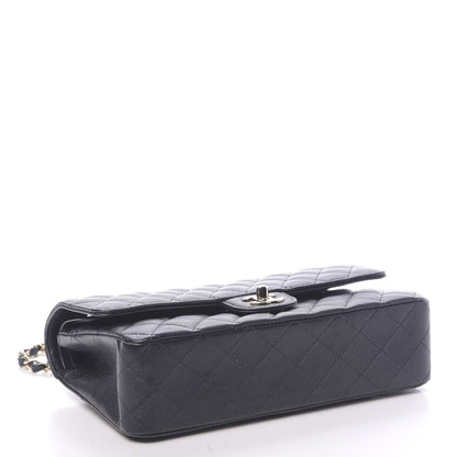 Chanel Caviar Quilted Medium Double Flap Navy 4 of 11