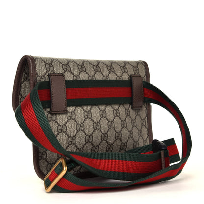 Gucci GG Supreme Monogram Neo Vintage Web Belt Bag Brown 3 of 8