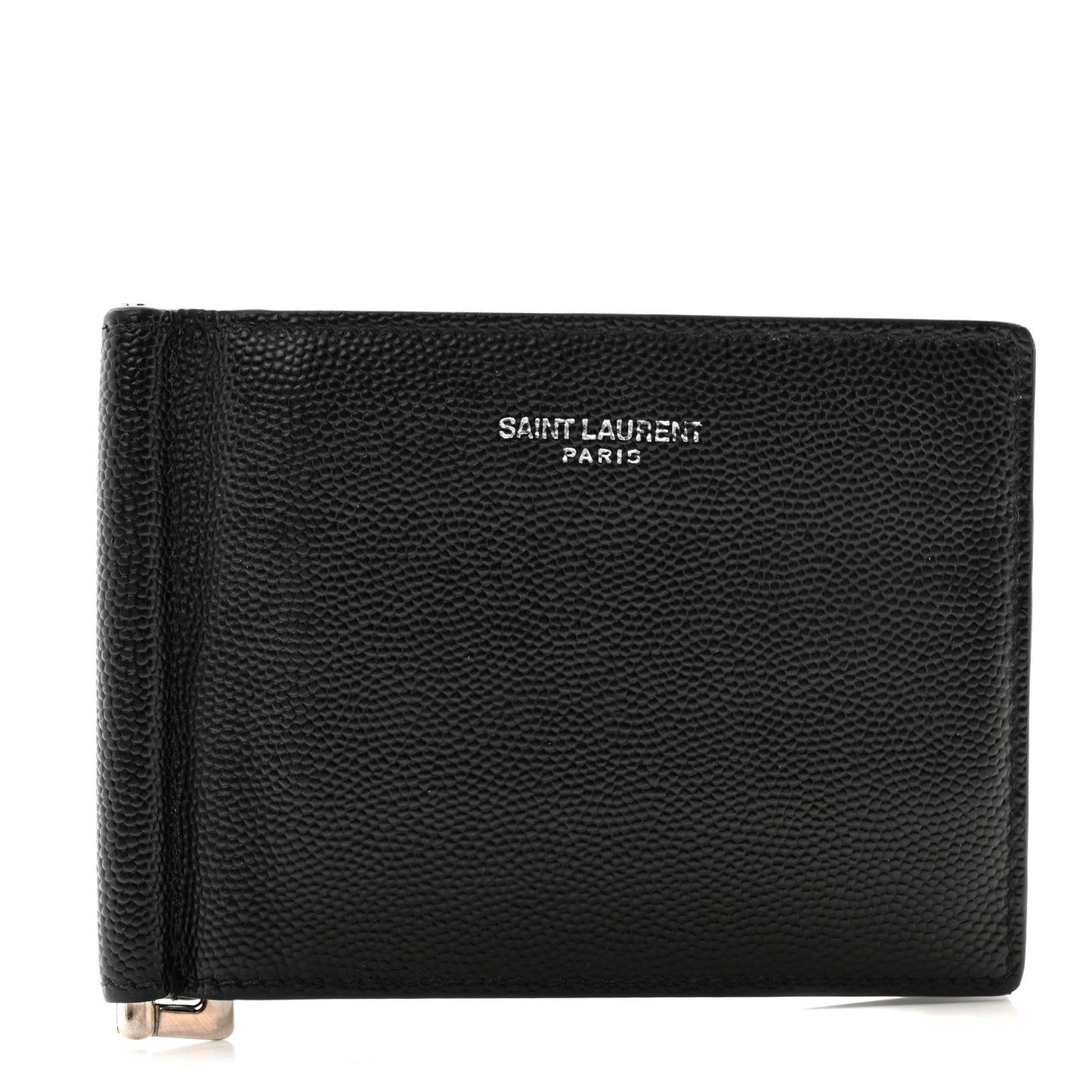 Grain De Poudre Bill Clip Card Case Black
