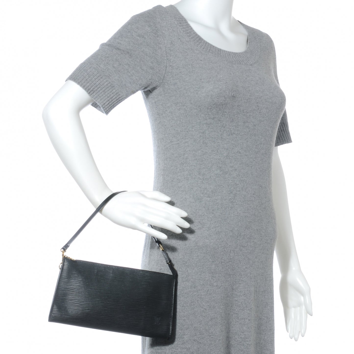 Epi Pochette Accessories 24 Black